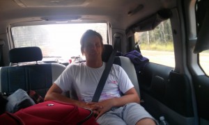 Paavo wakin' up afta sleepin'