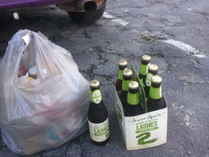 Alles, was von 60 Dollar Bier noch übrig ist