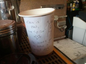Tip jar